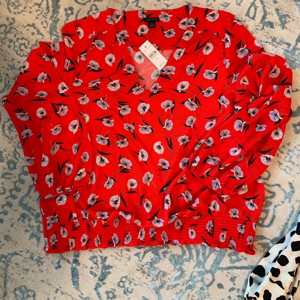 2 Ann Taylor blouses NWT